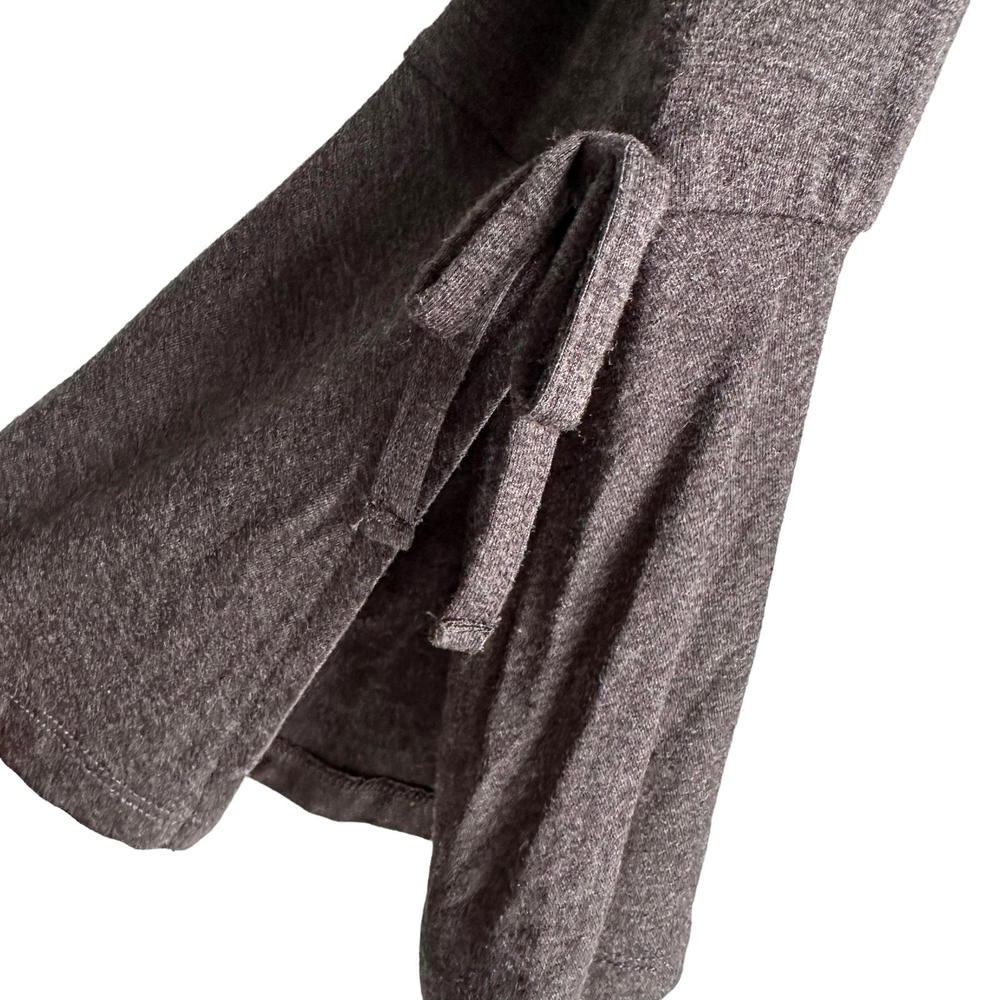 NWT MERCER & MADISON Charcoal Gray Long Flared Sleeve Ladies Dress, L - Picture 7 of 7